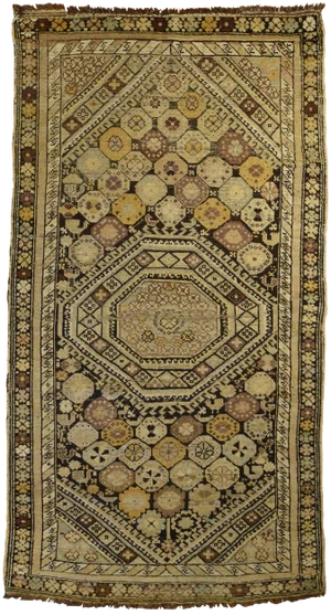Antique Caucasian Shirvan Rug