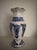 Art Deco 1980s Elft Blue Ellis Island Bud Vase For Sale - Image 3 of 6