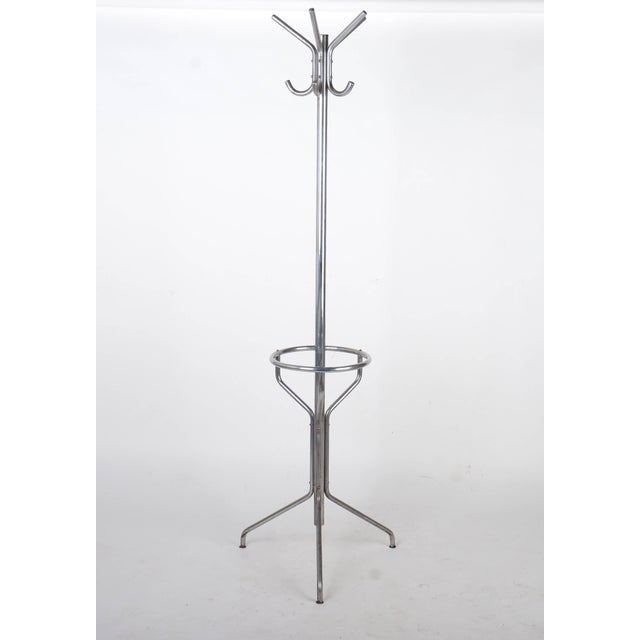 Bauhaus Tubular Steel Coat Rack, 1930s For Sale - Image 7 of 7
