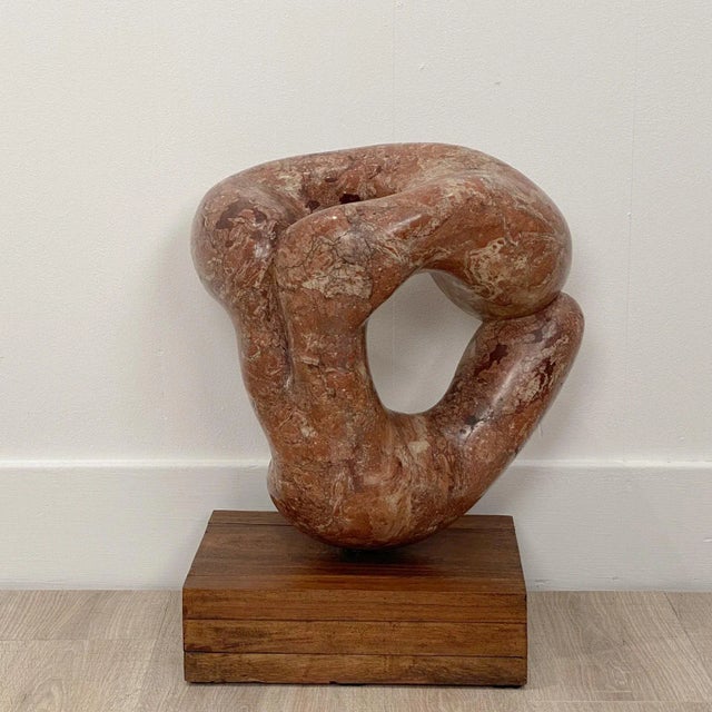 Circa 1950 South East Asian Stone Figural Sculpture For Sale - Image 10 of 10