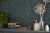 English Morris & Co Emerys Willow Wallpaper in Emery Blue - a Sample For Sale - Image 3 of 4