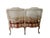 French W&j Sloane Inc. 1969 Louis XV Provincial Style Cane-Back Settee For Sale - Image 3 of 11