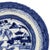 Early 19th Century Antique 19th Century Chinese Canton Export Blue & White Porcelain Plate & Stand For Sale - Image 5 of 10
