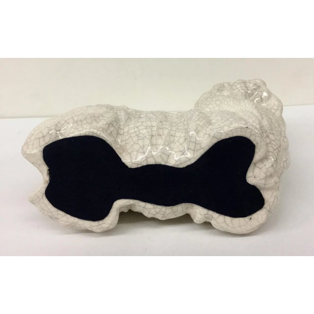 Ceramic Ceramic Artisan Yorkshire Terrier Statue For Sale - Image 7 of 8