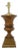 A Vintage Neoclassical Wooden Trophy-Shaped Table Lamp. For Sale