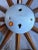 Howard Miller 1950s Original Eames Era George Nelson Attributed Starburst Clock Wood Spokes For Sale - Image 4 of 7
