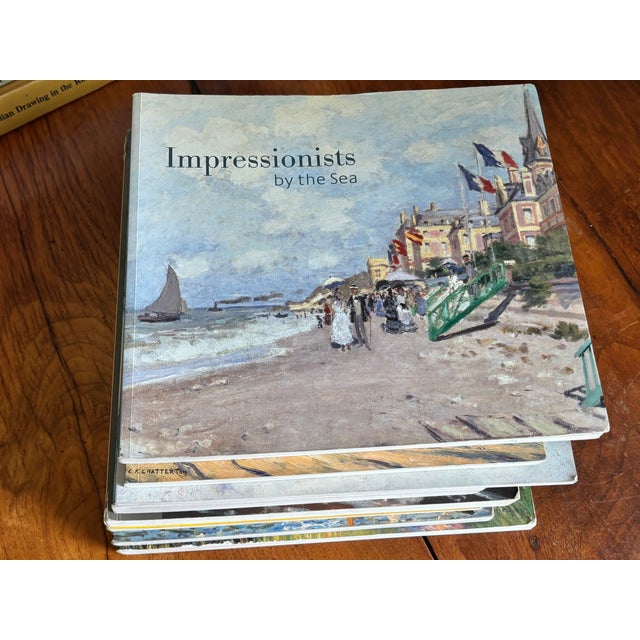 Late 20th Century Coastal-Colored Collection of Impressionist Books, Set of 8 For Sale - Image 5 of 13