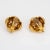 Modern 1990s 90s Chanel Crystal Earrings Large Cluster Clip On Yellow Tone Collection 29 - 2 Pieces For Sale - Image 3 of 4