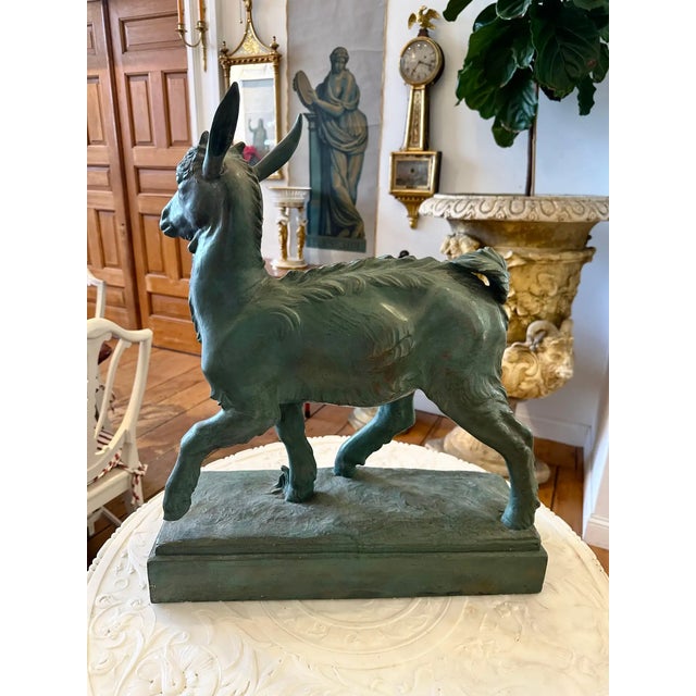 Sculpture of a Young Goat by Katharine Lane Weems For Sale In Boston - Image 6 of 7