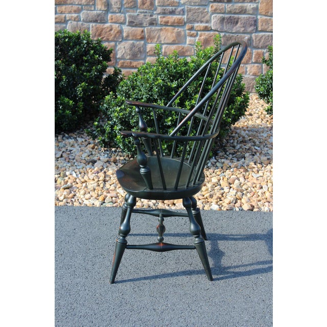 Richard Dimes Company D. R. Dimes Windsor Chair For Sale - Image 4 of 18
