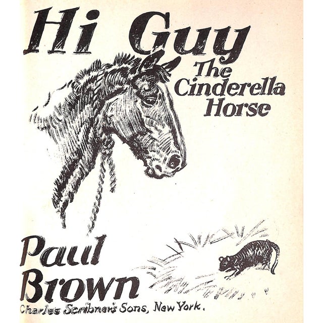 1940s Original 1944 Pencil Drawing From Hi, Guy! The Cinderella Horse by Paul Brown 36 For Sale - Image 5 of 6