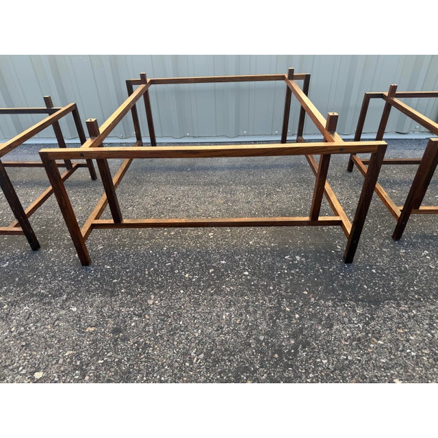 1970s Danish Komfort Coffee Table and 2 End Tables a Set For Sale In Phoenix - Image 6 of 11