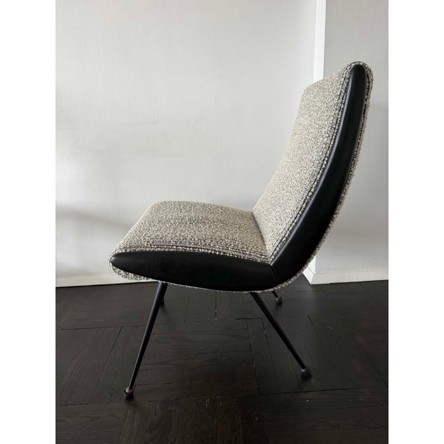 Wood 1950s Attributed to Pierre Paulin Chairs (Pair) Model Cm145 For Sale - Image 7 of 13