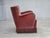 Wood Danish Armchair in Pink Velour and Oak, 1960s For Sale - Image 7 of 18