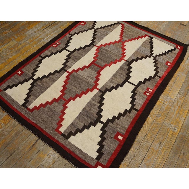 Native American 1930s American Navajo Rug For Sale - Image 3 of 12