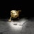 Hollywood Regency Solid Brass Roaring Lion Sculpture For Sale - Image 3 of 9