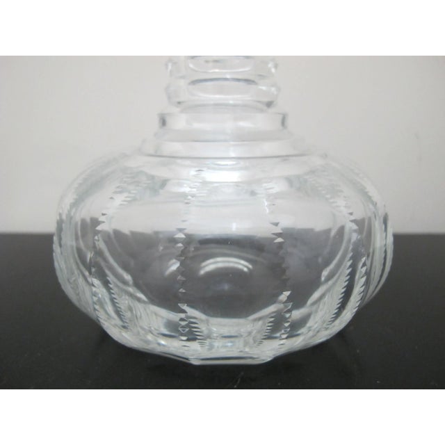 Late 20th Century William Yeoward Crystal Jenkins Inez Small Wine Carfafe & Tumbler Glass Set For Sale - Image 5 of 6