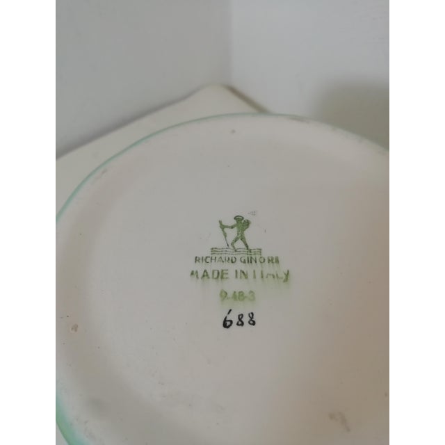 Ceramic Art Deco Vase by Giovanni Gariboldi for Ginori San Cristoforo, Italy, 1930s For Sale - Image 7 of 8