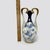 Art Nouveau Antique RSTK Turn-Teplitz Bohemia Porcelain Vase Blue Floral Gold Moriage 9" For Sale - Image 3 of 7