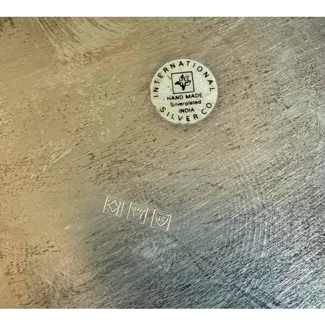 Vintage Silverplate Large Covered Serving Dish For Sale - Image 9 of 9