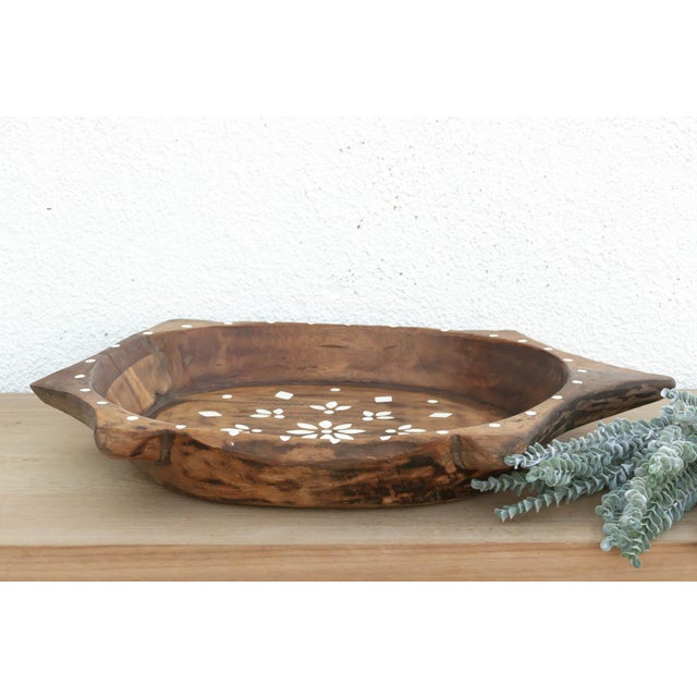 This vintage bowl is a beautiful conversation between the past and the present. The vessel itself is a vintage, hand-...