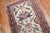 Asian Antique 19th Century Ivory Tribal Heriz Serapi Runner - 2'10" x 13'1" For Sale - Image 3 of 12