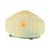 Glass Art Deco Ceiling Lamp with Opaline Glass and Metal Mount, Czechoslovakia, 1960s For Sale - Image 7 of 10