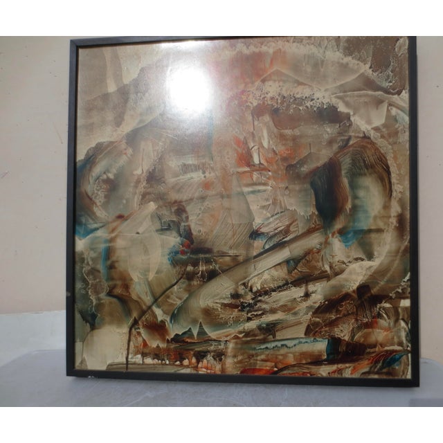 Abstract Pierre Yves Girard Oscar 2013 Oil on Canvas For Sale - Image 3 of 9