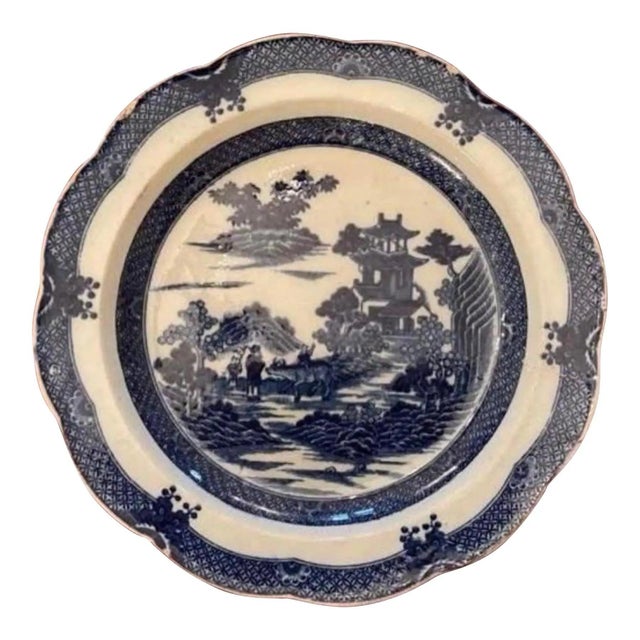 18th Century Antique Chinese Export Decorative Wall Plates- Set of 6 For Sale - Image 10 of 12