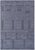 Frank Lloyd Wright Foundation x SURYA Luxuries Handmade Rug Charcoal 9x12 For Sale