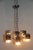 This chandelier by Gaetano Sciolari is made of chromed metal. The cubic design was produced in Italy in the 1970s. Up to...