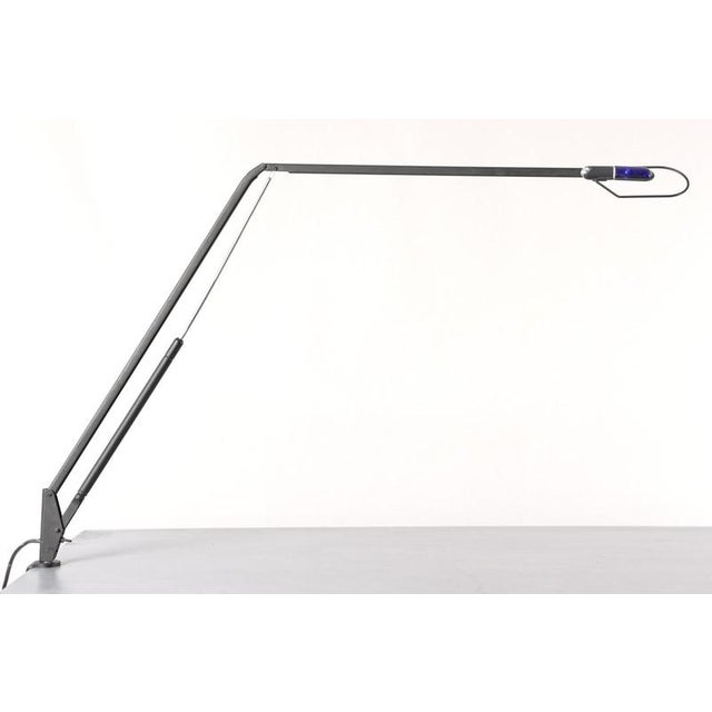 Lifto clamp lamp designer: benjamin thut year: 1984 manufacturer: belux country: switzerland measurements: h 92 cm w 110...