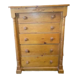 Tall Pine Chest of Drawer