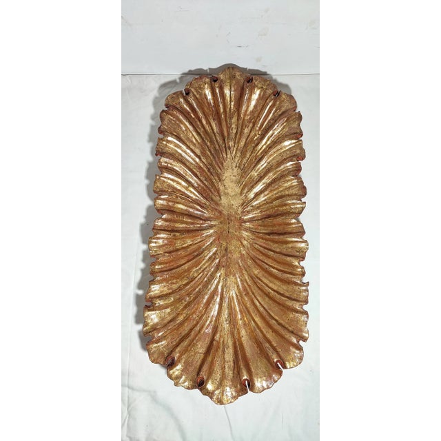 Poplar Wood and Gold Leaf Centerpiece, 1930s For Sale - Image 12 of 12