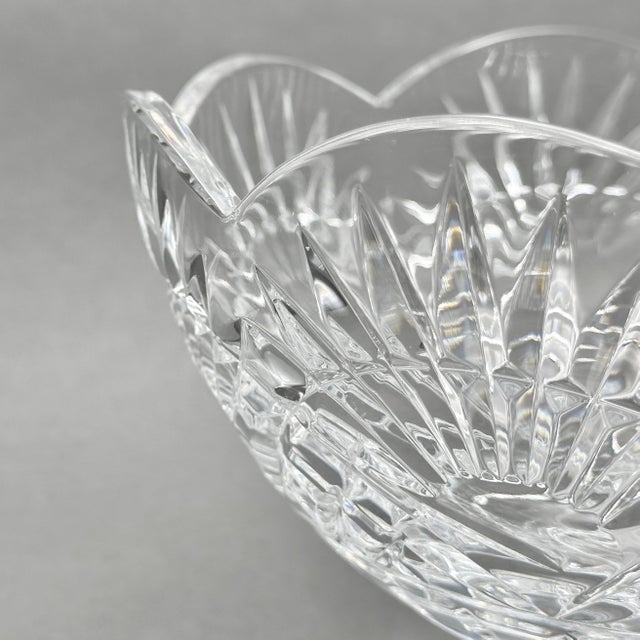 Mid 20th Century Vintage Waterford Irish Crystal America’s Heritage Collection Benjamin Franklin Liberty Bowl For Sale - Image 5 of 10