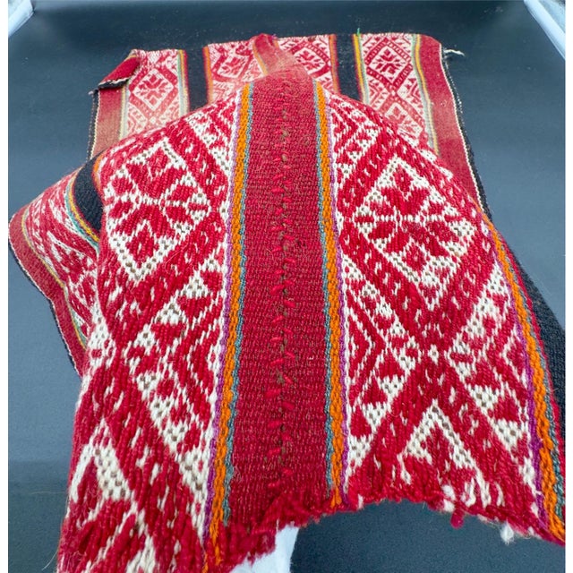 1970s Q’ero Mastana Ritual Cloth, Hand-Woven Andean Textile For Sale In New York - Image 6 of 10