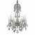 Eight-Light Bohemian Crystal Chandelier, 1950 For Sale - Image 10 of 10