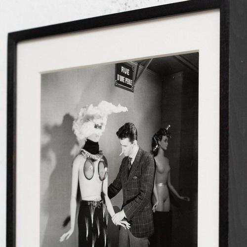 Black Denise Bellon, Maurice Henry and His Mannequin, 2000s, Photography, Framed For Sale - Image 8 of 11