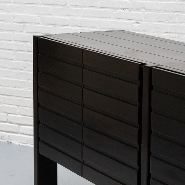 Iroko Sideboard in Wood from Maison Regain, 1970s For Sale - Image 11 of 17