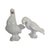 Figurative Pair of 1980s Italian Doves, Love Birds For Sale - Image 3 of 8