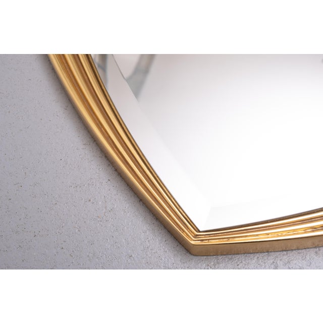 Vintage Hollywood Regency Wall Mirror from Deknudt, 1970s For Sale - Image 6 of 8