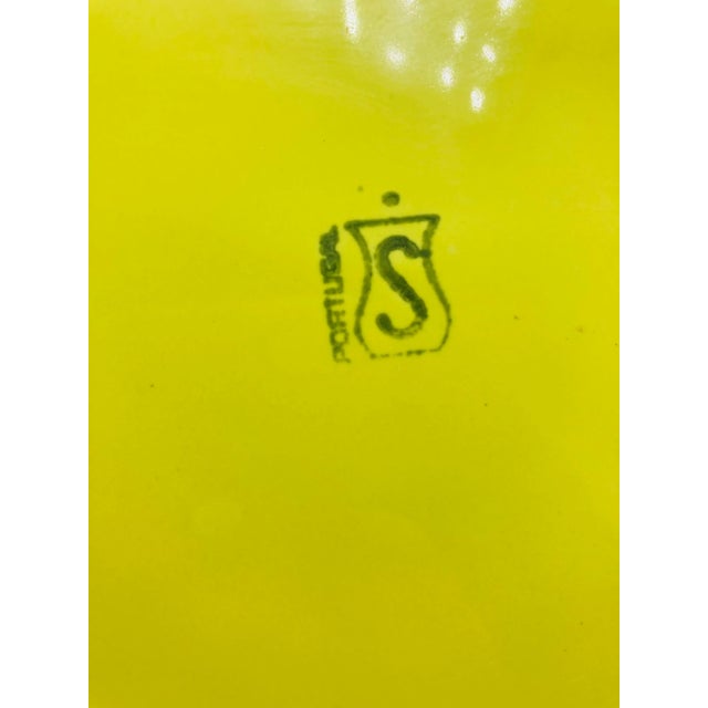 Mediterranean Ceramic Cabbage Platter For Sale - Image 3 of 5