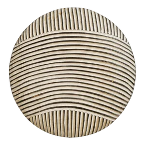 Vintage Late 20th Century Round Zulu Shield