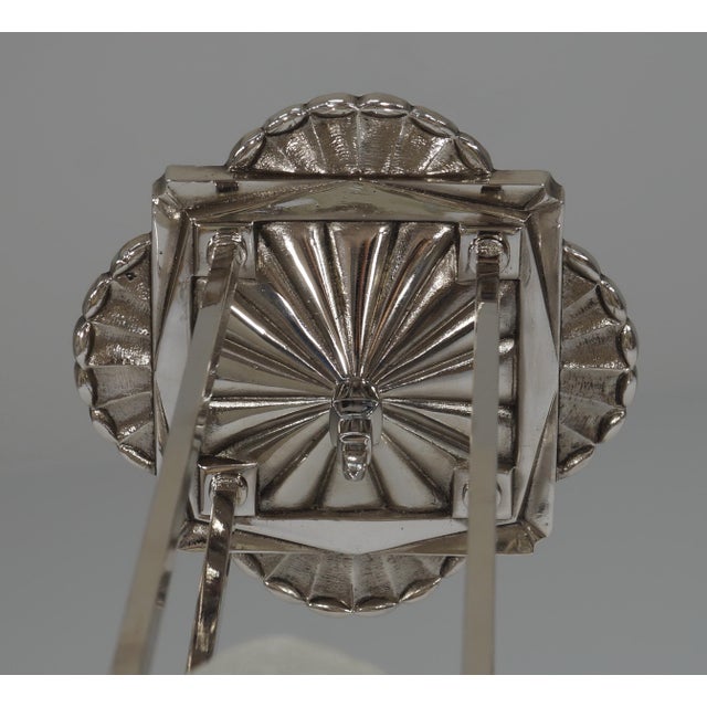 French Art Deco Chandelier by Degue 1920s France - A Pair For Sale - Image 10 of 13