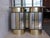 Brass and Chrome Bar, 1980s, Set of 2 For Sale - Image 11 of 14