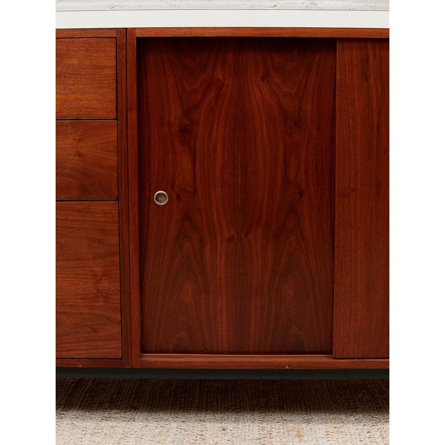 Mid 20th Century Restored Vintage Credenza For Sale - Image 5 of 11