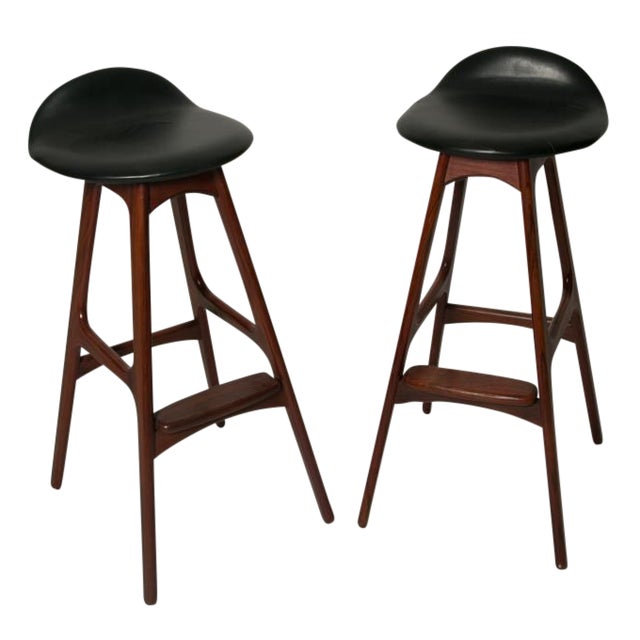 Erik Buch Bar Stools -- A Pair | Chairish (640 x 640 Pixel)
