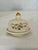 Japanese Vintage Japanese Yamaji Crackle Glazed Peacock Ginger Jar With Lid For Sale - Image 3 of 7