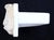 Mid 20th Century Reclaimed Vintage White Ceramic Bathroom Soap Dish For Sale - Image 5 of 8