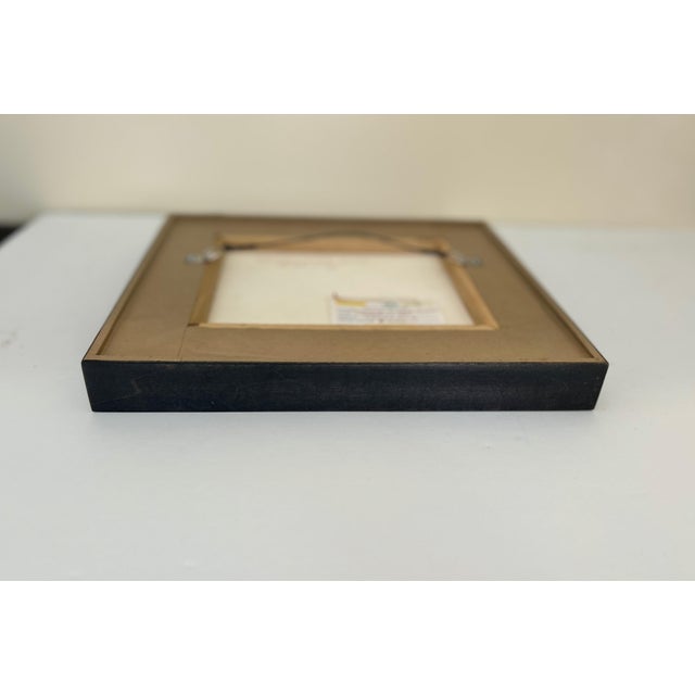 Sereno Iii, by Bernyce Winick, Signed Aquamedia Gouache Abstract, Framed For Sale - Image 4 of 8